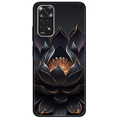 Ốp lưng cho Xiaomi Redmi Note 11 - 11S 4G - Redmi Note 11 5G - 11 Pro Q.Tế - 11 Pro N.Địa - Sen Đem Tuyệt Đẹp - Hàng Chính Hãng