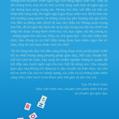 Sách - Xây Dựng Nền Tảng Ngôn Ngữ Cho Trẻ Từ 0-6 Tuổi (TH)