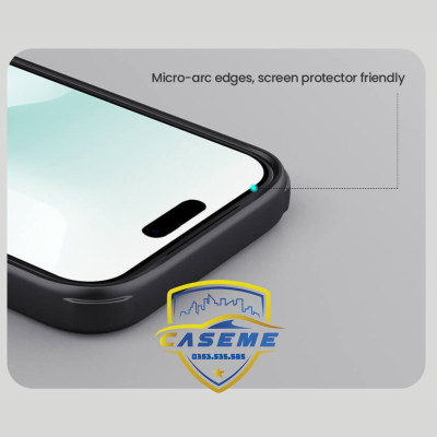 Ốp lưng dành cho iPhone 17 Pro Max Nillkin Super Frosted Shield Pro Matte dạng sần - Hàng chính hãng