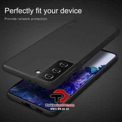 Ốp lưng dành cho SamSung Galaxy S21 Ultra, S21+ dạng sần chính hãng Nillkin chống vân tay - Hàng chính hãng