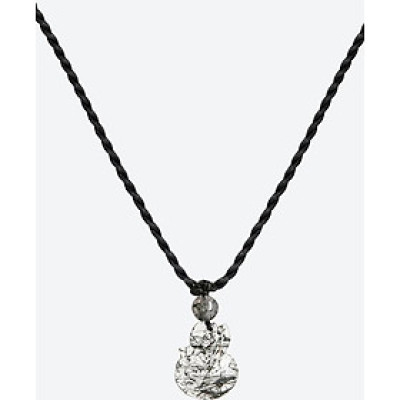 Mặt dây chuyền hồ ly 9 đuôi thạch anh tóc đen Ngọc Quý Gemstones