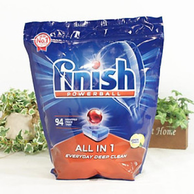 Viên rửa bát Finish cao cấp 10 chức năng 94 Viên- NHẬT BẢN