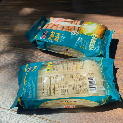 COMBO 10 Bún tươi khô Shammi400g(bún tươi sấy khô hàng xuất khẩu không chất bảo quản, không hàn the)