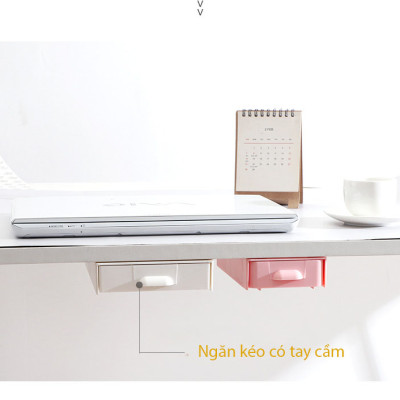 Hộc Ngăn Kéo Bàn Mini Có Keo Dán KitAcoom hàng Nhập Khẩu Cao Cấp, Dùng Để Văn Phòng Phẩm, Lưu Trữ Đồ Tiện Ích- Loại Kích Thước Lớn.