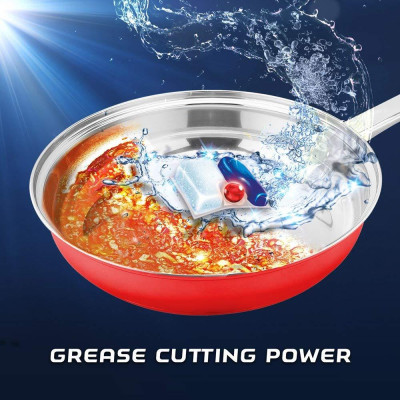 Viên Rửa Chén Bát Finish Quantum Ultimate Túi 60 Viên,  Nhập Đức Chính Hãng