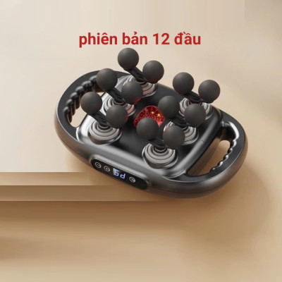 Máy Massage Toàn Thân Cầm Tay , Máy Mát Xa Đấm Lưng, Chân, Tay, Vai, Cổ 12 Đầu, 16 Đầu, 20 Đầu, 22 Đầu GDV - Hàng Chính Hãng