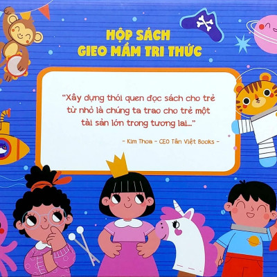 Box Set Gieo Mầm Tri Thức 4: Nhật Kí Chú Bé Phil Mọt Sách (Bộ 5 Cuốn)