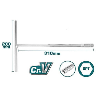 THANH VẶN TAY CẦM SIZE TỪ 8MM-19MM TOTAL - HÀNG CHÍNH HÃNG