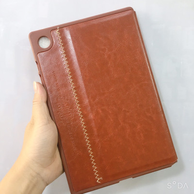 Bao da màu trơn kaku dành cho Samsung Tab A8 2022 10.5 inch ( X200/ X205C) ( hàng chính hãng)