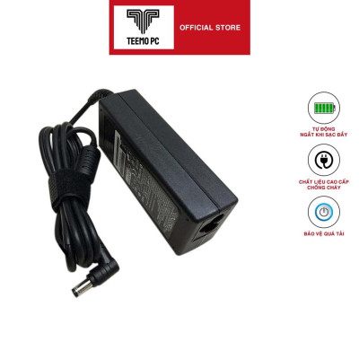 Sạc Tương Thích Cho Laptop Toshiba 19V - 3.42A 65W - Nhập Khẩu - Hàng Nhập Khẩu New Seal TEEMO PC TEAC1384