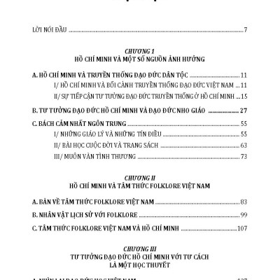 Văn Hoá Soi Đường Cho Quốc Dân Đi - Hồ Chí Minh Và Truyền Thống Đạo Đức Dân Tộc