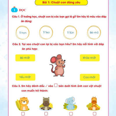 Sách - Combo Bài Tập Hằng Ngày Toán và Tiếng Việt Lớp 1 - Cánh Diều - Tập 1,2 (2 cuốn)