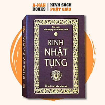 Sách - Kinh Nhật Tụng Bìa Cứng - Anan Books