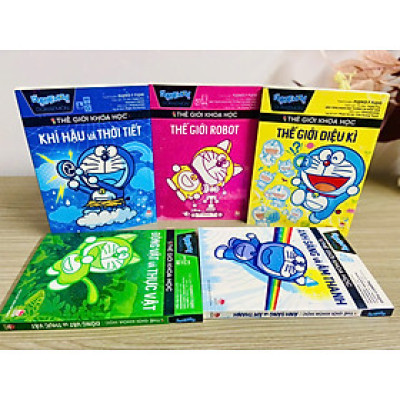 Truyện tranh Doremon Thế Giới Khoa Học trọn bộ 5 tập (Chang Book)