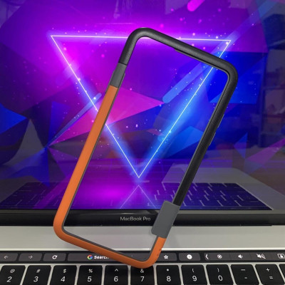 Ốp viền silicon Smilebox dẻo dầy bumper chống sốc dành cho iPhone các dòng - Hàng chính hãng