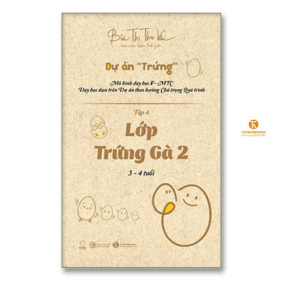 Sách - Lớp Trứng Gà 2 - 3 - 4 Tuổi - Tập 4 - Thái Hà Books