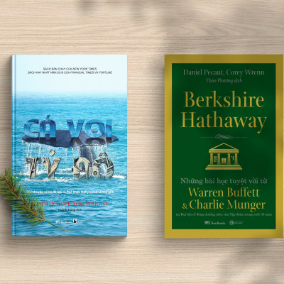 Combo Cá Voi Tỷ Đô Câu chuyện về kẻ đã lừa cả Phố Wall, Hollywood và thế giới (Ấn bản 2022) + Berkshire Hathaway: Những Bài Học Tuyệt Vời Từ Warren Buffett Và Charlie Munger Tại Đại Hội Cổ Đông Thường Niên Của Tập Đoàn Trong Suốt 30 Năm