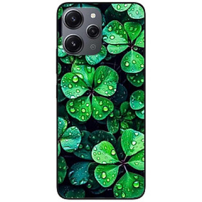 Ốp lưng Redmi 12 - Redmi note 12 4G - 12 Pro 4G - 12 Pro 5G  - Cỏ May Mắn - Hàng Chính Hãng