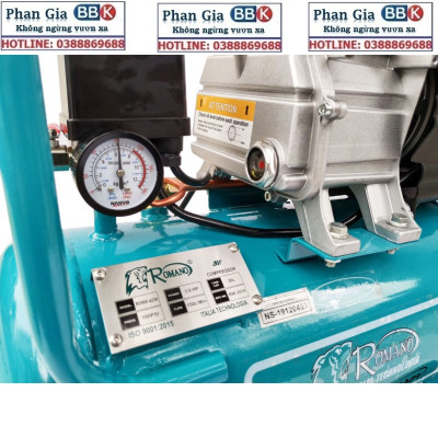 Máy nén khí có dầu ROMANO 12L+ 30L+35L - Hàng cao cấp, máy nén khí 30 lít, máy phun sơn 100% dây đồng