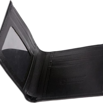 Ví Nam Da Trăn Huy Hoàng HT2302 (12.5 x 10 cm) - Đen