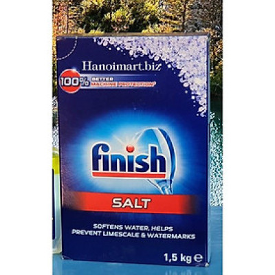 Combo Viên rửa bát Finish quantum 72 tabs + Muối Finish 1.5kg + Nước bóng finish 1150ml