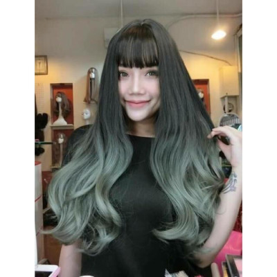 Tóc giả omber cao cấp- tặng lưới chùm tóc- hình thật