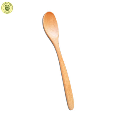 Muỗng Gỗ Beech Hình Oval Dùng Để Ăn Cơm Kích Thước 18.5 Cm - Đồ Gia Dụng Gỗ Trường Sơn