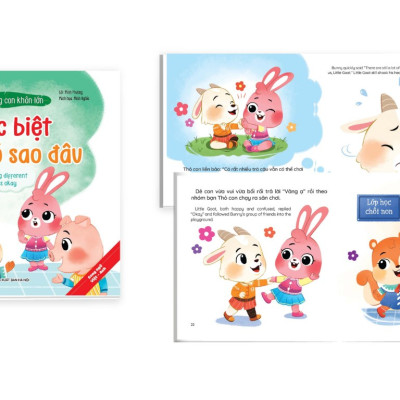 Tủ sách kỹ năng giao tiếp cho bé - Bộ 10 cuốn truyện tranh song ngữ "Cùng con khôn lớn" (Tặng bộ bút bay mực cho bé thỏa sức sáng tạo)