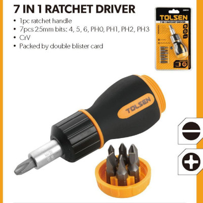 BỘ VÍT TỰ ĐỘNG 7 TRONG 1 TOLSEN 20033 - HÀNG CHÍNH HÃNG