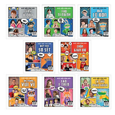 Bộ 8 Cuốn: Biệt Đội Cảm Xúc 
