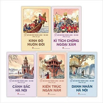 Sách - Kể chuyện Thăng Long - Hà Nội - Combo 5 Cuốn - NXB Kim Đồng