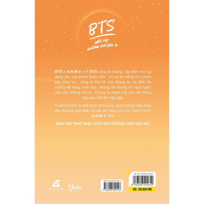 Sách  BTS Ước Mơ Không Chờ Đợi Ai - Skybooks - BẢN QUYỀN