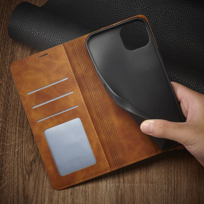 Bao da dạng ví cho iPhone 13 , 13 Pro , 13 Pro Max , 14 , 14 Pro Max , 14 Pro , 14 Plus , 15 , 15 Pro , 15 Plus , 15 Pro Max , 16 Pro , 16 , 16 Plus , 16 Pro Max hiệu Forwenw có ngăn cài thẻ, đựng tiền - Hàng chính hãng