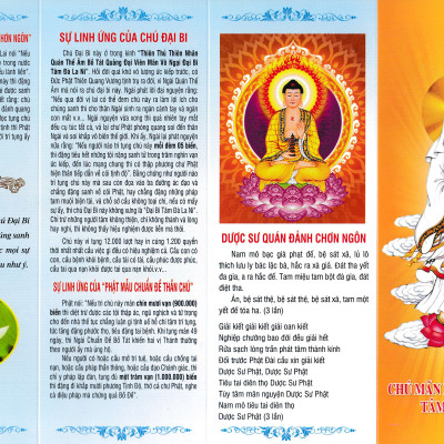 Combo Kinh Địa Tạng Bồ Tát Bổn Nguyện Trọn Bộ (Bìa Mềm) + Kinh Nhân Quả Ba Đời + Chú Mãn Nguyện Đại Bi Tâm Đà La Ni _QB