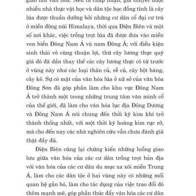 Điện Biên trong lịch sử (từ thuở ban đầu đến năm 1954) bản in 2024