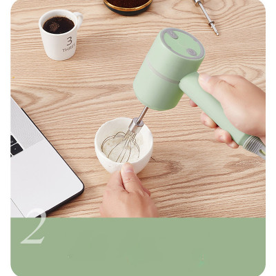 Máy Đánh Trứng Cầm Tay Cao Cấp Sạc USB Nhỏ Gọn, Tốc Độ Đánh Nhanh, Nhiều Màu Sắc Lựa Chọn - Hàng Chính Hãng