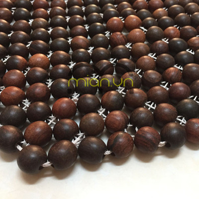 Chiếu Hạt Gỗ Trắc Mộc kích thước 1,8mx2m hạt 1.8cm - Chiếu gỗ Mian ( video , hình thật )