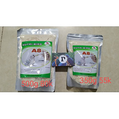 BỘT A8 LÀM THỨC ĂN CUNG CẤP DINH DƯỠNG CHO MỌI DÒNG VẸT