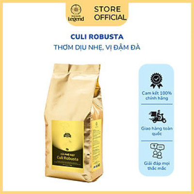 Cà Phê Rang Xay Pha Phin Drip 1 Culi Robusta Trung Nguyên Legend - Bịch 3kg
