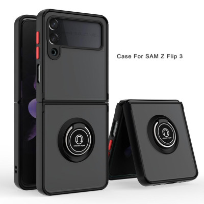 Ốp Lưng Chống Sốc Iring Cho Samsung Galaxy Z FLIP 6 / Z FLIP 5 / Z FLIP 4 / Z FLIP 3 - Bum Store Galaxy Case