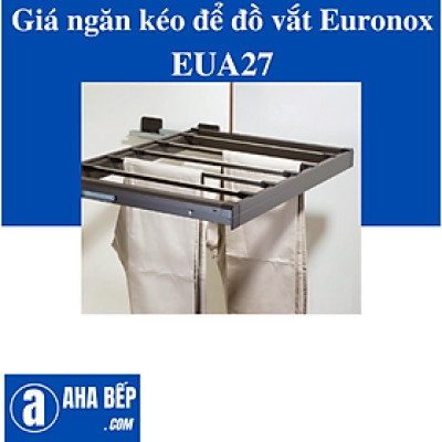 GIÁ NGĂN KÉO ĐỂ ĐỒ VẮT MÀU CÀ PHÊ EURONOX EUA27 - HÀNG CHÍNH HÃNG