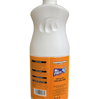 Combo 1 can Nước rửa bát đậm đặc  4.2l  và 1 chai 800ml Mr.fresh hương quế
