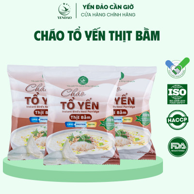 Yến Đảo - Gói Cháo Yến Thịt Bằm Chất Lượng Giàu Dinh Dưỡng Ăn Liền Tiện Lợi Cho Mọi Người