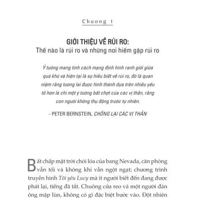 Chuyên Gia Kinh Tế Bước Vào Nhà Thổ Và Những Nơi Không Ngờ Khác Để Hiểu Về Rủi Ro