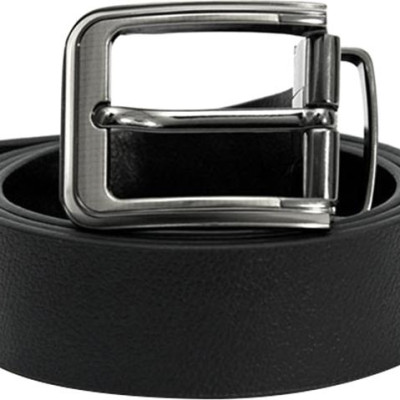 Thắt Lưng Nam Da Bò Đầu Kim Huy Hoàng HT4108 (120 x 4 cm) - Đen