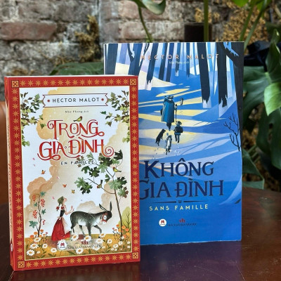 Combo sách  - Không gia đình và Trong gia đình - Tác Phẩm Kinh Điển- 2H Books