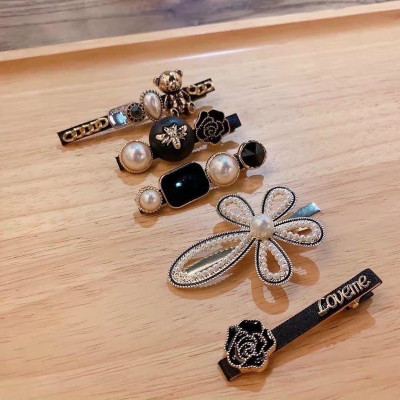 SET 5 KẸP TÓC HÀN QUỐC ( ĐÁ ĐEN )