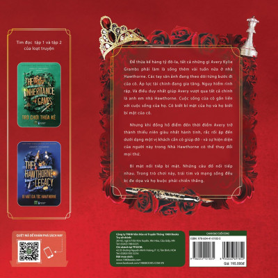 Sách - Canh Bạc Cuối Cùng The Final Gambit -  Jennifer Lynn Barnes