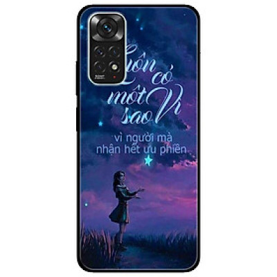 Ốp lưng dành cho Xiaomi Redmi Note 11 4G mẫu Luôn Có Một Vì Saoo