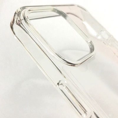 Ốp lưng cho iPhone 14 Pro Max hiệu Likgus Glass chống sốc trong suốt (Không ố màu) - Hàng nhập khẩu
